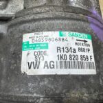 Compresor AC VOLKSWAGEN PASSAT B6[ 2005 – 2011 ] OEM 1K0820859F